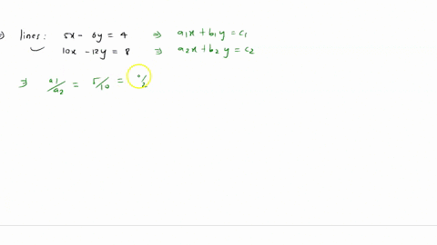 determine-whether-the-system-of-linear-equations-has-one-and-only-one-solution-infinitely-many-solutions-or-no-solution-5x-6y-4-10x-12y-8-find-the-solution-if-one-exists-if-there-are-infinit-20812