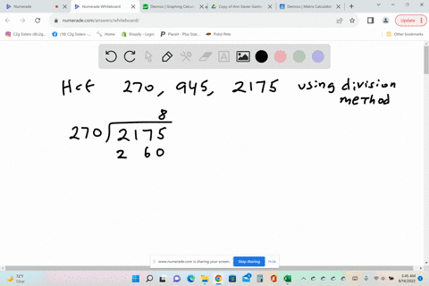 find-the-hcf-of-the-following-number-using-division-method-270-945-2175-56664