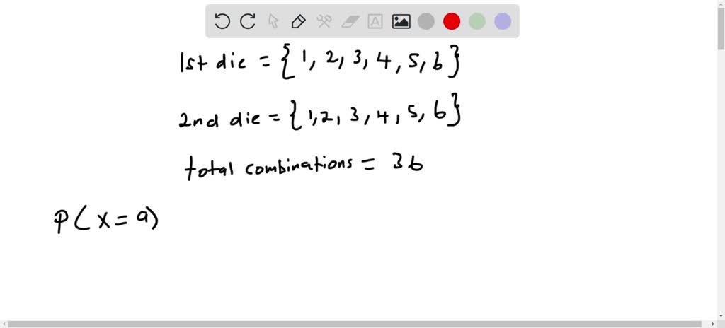 SOLVED: Let X denote the random variable that gives the sum of the ...