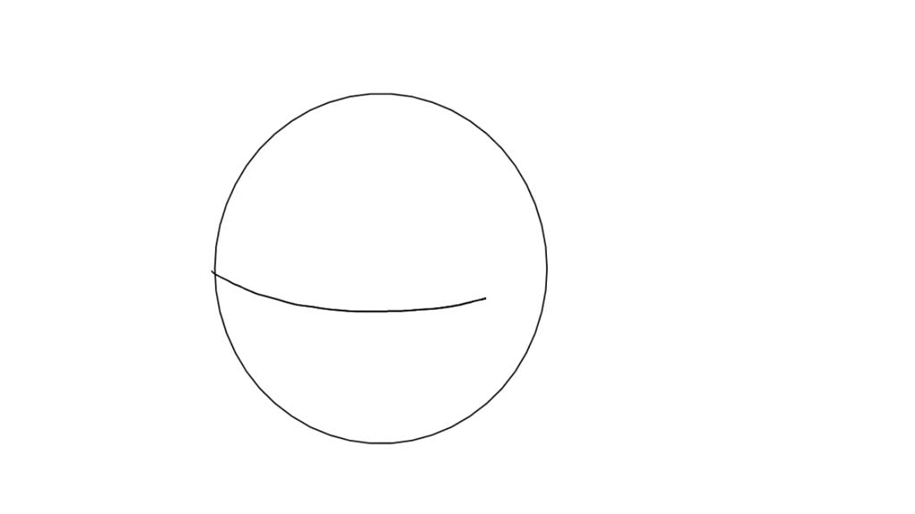 SOLVED: 4 Draw examples of a triangle on the surface of a sphere for ...