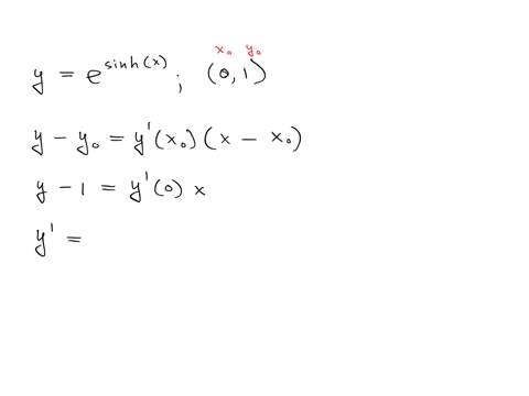 find-an-equation-of-the-tangent-line-to-the-graph-of-the-function-at-the-given-point-y-esinhx-0-1-29464
