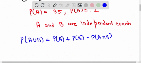 if-aand-b-are-independent-events-with-pa-085-and-pb-02find-the-following-a-pa-u-b-b-pa-nb-c-paub-12618