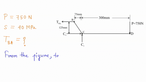 knowing-that-a-force-mathbfp-of-magnitude-750-mathrmn-is-applied-to-the-pedal-shown-determine-a-the-49948