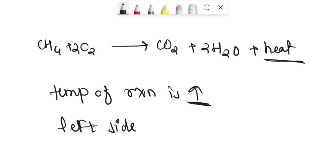 SOLVED: Consider the following equilibrium: CO2 + 3H2 + heat —-> CH4 ...