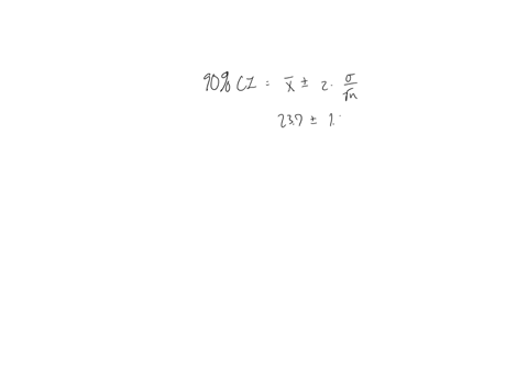 a-random-sample-of-51-undergraduate-statistics-students-resulted-in-a-sample-mean-age-of-237-years-with-a-sample-standard-deviation-of-38-years-find-the-lower-bound-of-the-90-confidence-inte-72548