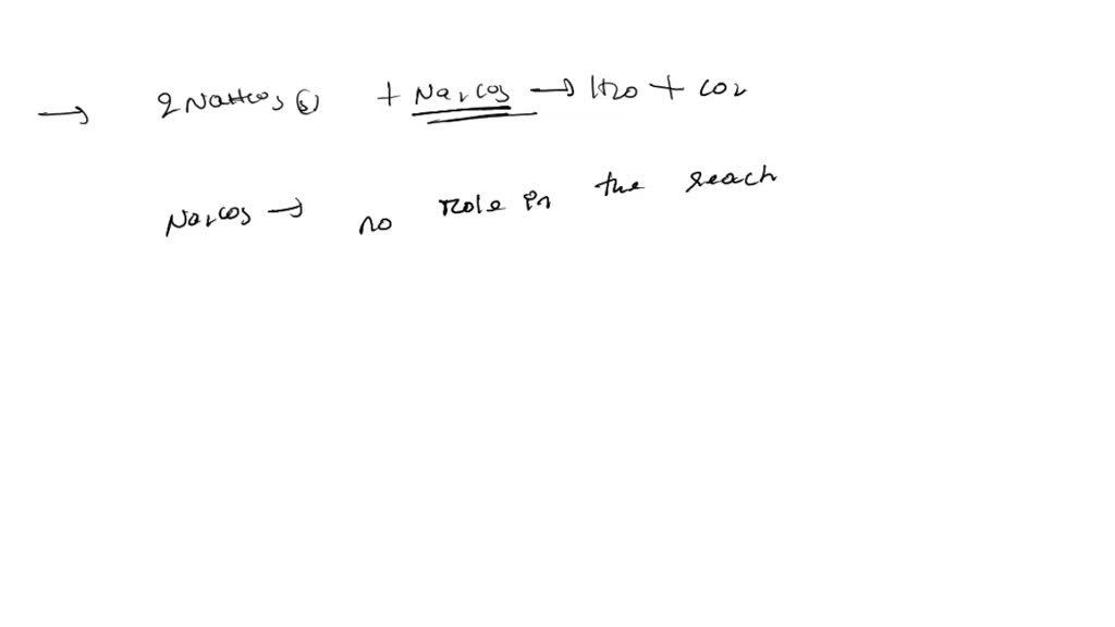 SOLVED: The heating of a mixture of Na2CO3 and NaHCO3 to a constant ...