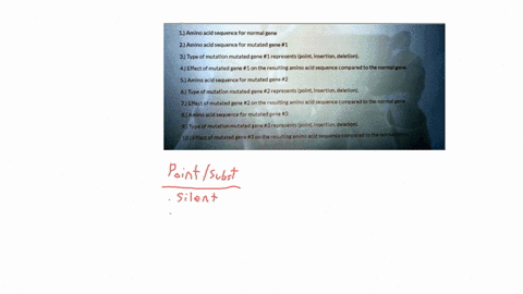 1-amino-acid-sequence-for-normal-gene-2-amino-acid-sequence-for-mutated-gene-1-3-type-of-mutation-mutated-gene-1-represents-point-insertion-deletion-4-effect-of-mutated-gene-1-on-the-resulti-90856