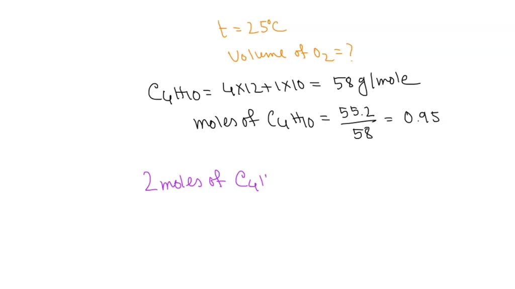 SOLVED Butane undergoes combustion when it reacts with oxygen to