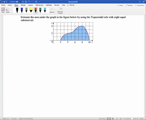estimate-the-area-under-the-graph-in-the-figure-below-by-using-the-trapezoidal-rule-with-eight-equal-subintervals-74552