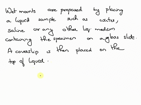 why-do-we-need-to-avoid-tilting-the-microscope-while-observing-wet-mounts-88747