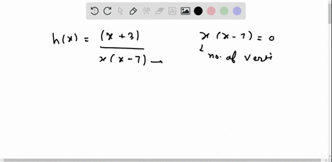 find-the-vertical-asymptotes-if-any-and-the-values-of-x-corresponding-to-holes-if-any-of-the-graph-of-the-rational-function-x3-hx-xx-7-select-the-correct-choice-below-and-if-necessary-fill-i-14361