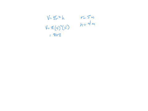 a-formula-for-the-volume-v-of-a-right-circular-cylinder-is-v-r2h-where-r-is-the-radius-and-h-is-the-height-the-cylindrical-tank-shown-below-has-radius-5-meters-and-height-4-meters-and-is-fil-64362