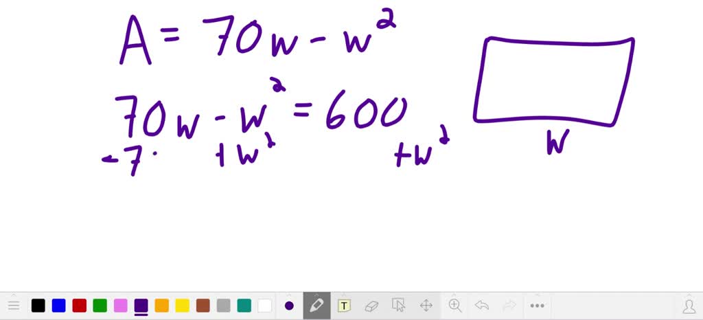 solved-the-equation-of-a-25w-gives-the-area-a-in-square-feet-of-a