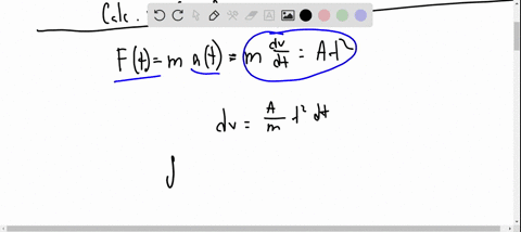 an-object-of-mass-m-is-at-rest-at-the-origin-at-time-0-at-that-time-force-f-at-where-a-is-positive-constant-and-f-is-in-newtons-when-is-in-seconds-applied-to-the-object-after-2sthe-velocity-04547