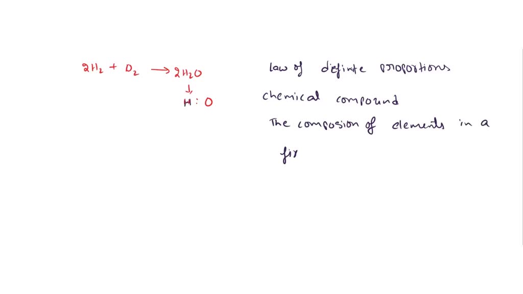 SOLVED: he model to Chemistry: The balanced chemical reaction for ...