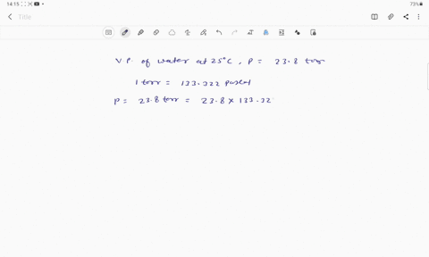 the-vapor-pressure-of-water-at-25-degrees-celsius-is-238-torr-calculate-the-vapor-pressure-in-mmhg-and-atm-round-each-to-3-significant-digits-98486