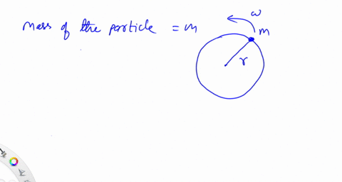 a-particle-of-mass-m-is-rotating-about-a-fixed-point-at-a-distance-r-the-angular-speed-of-the-particle-is-what-is-the-rotational-kinetic-energy-of-the-particle-multiple-choice-question-12-mr2-0-12-mr