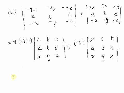 if-the-determinant-of-the-first-matrix-below-is-as-given-find-the-determinant-of-the-other-matrix-a-b-c-detl-r-s-t-5-xy-2-9a3r-9b3s-9c3t-detl-b-x-y-question-3-10-points-if-a-b-and-c-are-2x2-69078