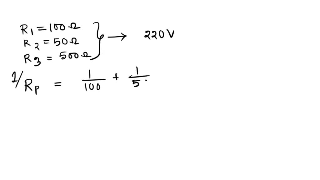 SOLVED:An electric lamp of 100 Ω, a toaster of resistance 50 Ω, and a ...