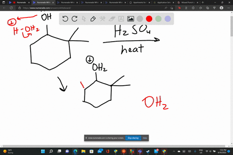 the-alkene-mixture-obtained-on-dehydration-of-22-dimethylcyclohexanol-contains-significant-amount-of-12-dimethylcyclohexene-draw-the-structure-of-2-dimethylcyclohexene-show-mechanism-for-the-07868