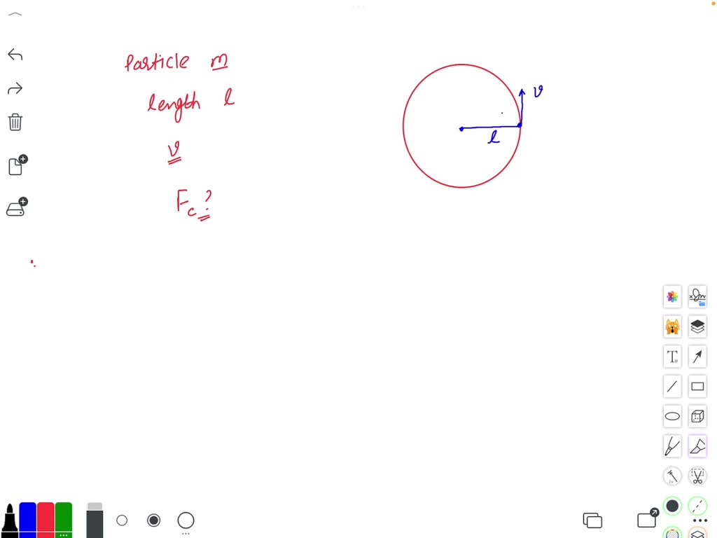 SOLVED: A particle of mass 'm' tied to string of length 'l' is revolved ...