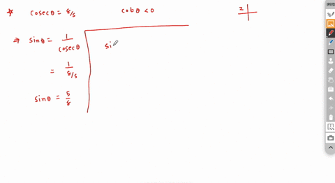 let-theta-be-an-angle-such-that-csc-theta85-and-cot-theta0-find-the-exact-values-of-tan-theta-and-cos-theta-33807