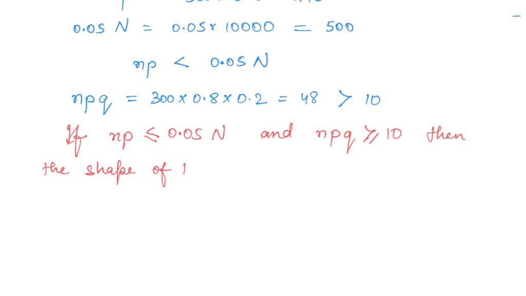 SOLVED Question 10 "np greater 'thanorequal to 15"and "n(lp) is