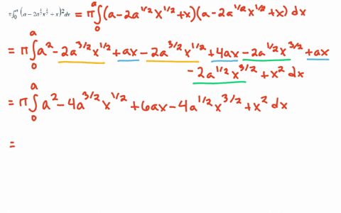 pi-int_0alefta-2-afrac12-xfrac12xright2-d-x-2