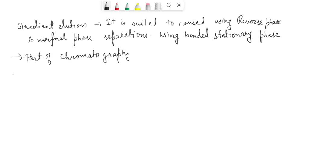 SOLVED Solvents used as a Mobile phase in reverse phase HPLC are