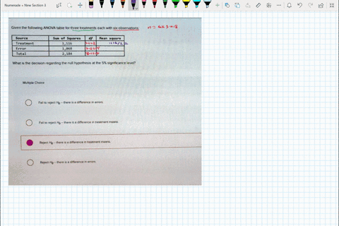 given-the-following-anova-table-for-three-treatments-each-with-six-observations-source-treatment-error-total-sum-0f-squares-1116-1068-2184-df-mean-squ3re-what-is-the-decision-regarding-the-n-74391