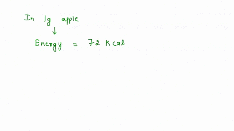 the-grams-of-carbohydrate-in-one-apple-if-the-apple-has-no-fat-and-no-protein-and-provides-72-kcal-of-energy-what-ate-the-kilocalories-or-kj-57285