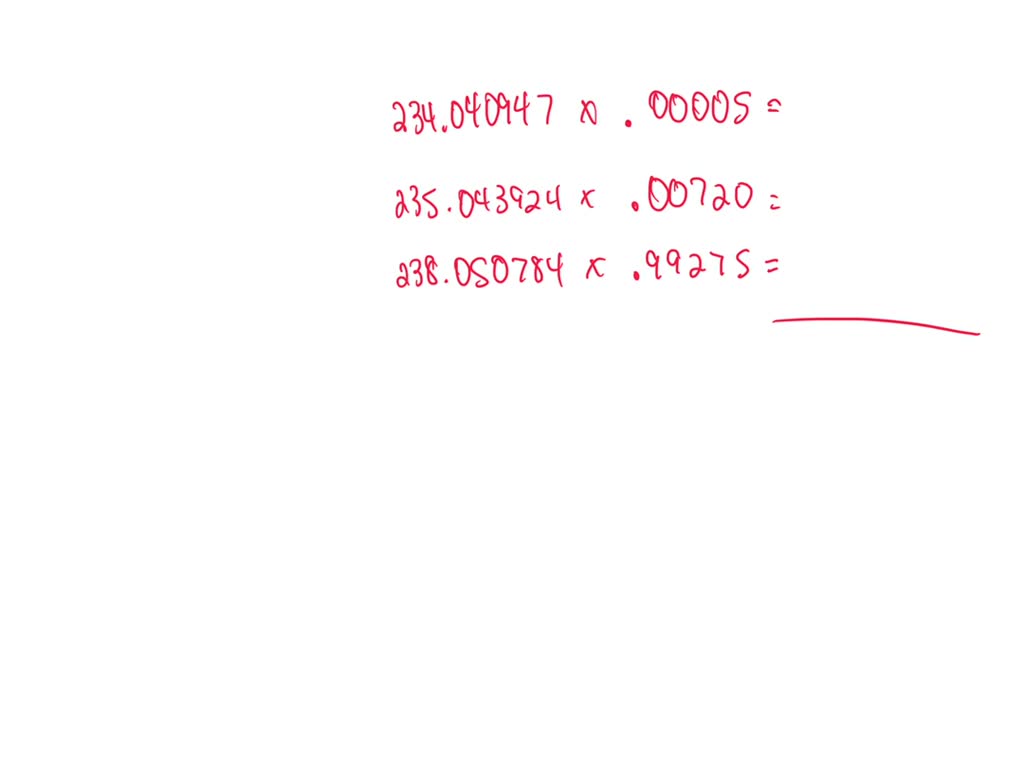 SOLVED: An Element Has Three Isotopes. Given The Abundance And Relative ...