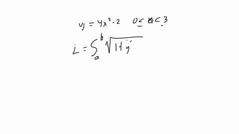 find-the-arclength-of-y4-x2-2-on-0-leq-x-leq-3-square-2