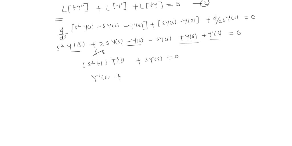 SOLVED: (3) 10 pt: As shown below, an ordinary dillerential equation ...