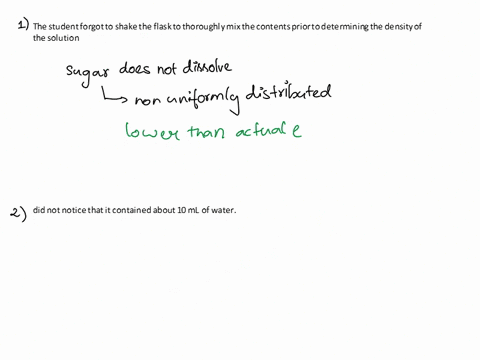 questions-100-ml-volumetric-flask-and-then-student-determined-the-mass-of-sugar-the-flask-and-prepared-4-sugar-solution-by-transferring-the-student-forgot-to-shake-the-diluting-the-mark-wilh-25085