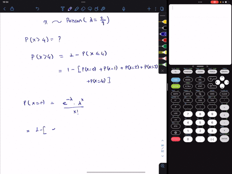 if-random-variable-x-has-a-poisson-distribution-with-mean45-find-the-probability-that-x-is-more-than-4-that-is-find-px4-round-to-4-decimal-places-28942