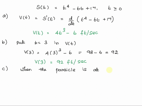 the-position-of-a-particle-moving-on-a-horizontal-line-where-s-is-in-feet-to-the-right-of-a-fixed-reference-point-and-t-is-in-seconds-after-the-start-of-the-observation-is-stt4-6t-17t-0-afin-89938