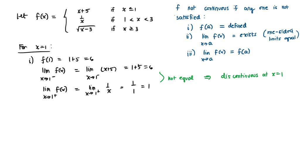 SOLVED: Find each X-value which F is discontinuous each X-value ...