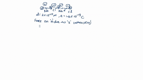 four-ions-na-na-and-cl-in-a-row-are-each-separated-from-their-nearest-neighbor-by-30x107-the-charge-sodium-ion-is-e-and-that-of-chlorine-ion-is-part-a-determine-the-electric-force-exerted-on-34555