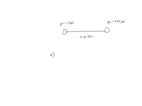 two-small-insulating-spheres-with-radius-550102-m-are-separated-by-a-large-center-to-center-distance-of-0540-m-one-sphere-is-negatively-charged-with-net-charge-190-c-and-the-other-sphere-is-45457