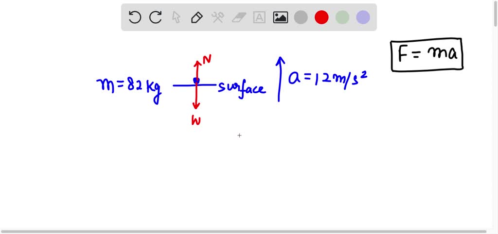 SOLVED: Part A How much force does an 78.0 kg astronaut exert on his ...