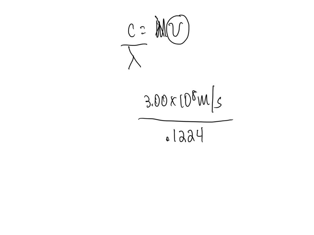 SOLVED 12.24 cm (wavelength of a microwave oven) Express your answer