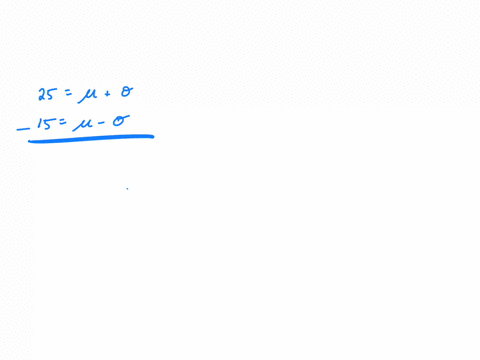 on-a-test-that-has-a-normal-distribution-a-score-of-25-falls-one-standard-deviation-above-the-mean-and-a-score-of-15-falls-one-standard-deviation-below-the-mean-determine-the-mean-of-this-test