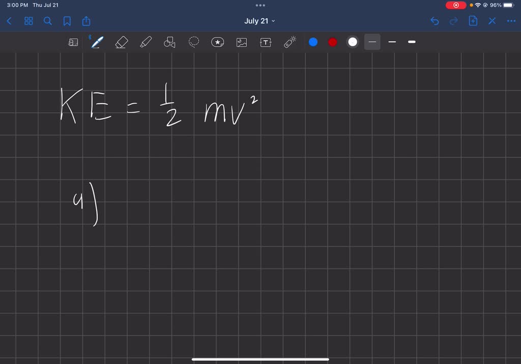 SOLVED A golf ball and bowling ball are moving and both have the same