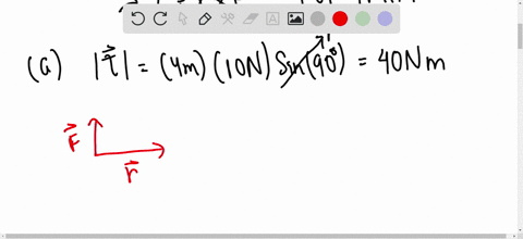 calculate-the-torque-magnitude-and-direction-about-point-o-due-to-the-force-f-in-each-of-the-cases-sketched-in-textbffig-e101-in-each-case-both-the-force-f-and-the-rod-lie-in-the-plane-of-the-page-t-3