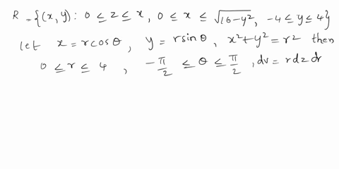 point-find-the-volume-of-the-wedge-shaped-region-figure-1-contained-in-the-cylinder-x-y-16-and-bounded-above-by-the-plane-z-x-and-below-by-the-xy-plane-figure-98311