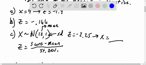 awhat-is-the-z-score-of-x-4-if-it-is-19-standard-deviations-to-the-left-of-the-mean-enter-an-exact-number-as-an-integer-fraction-or-decimal-z-b-what-is-the-z-score-of-x-5-if-it-is-0166-stand-88163