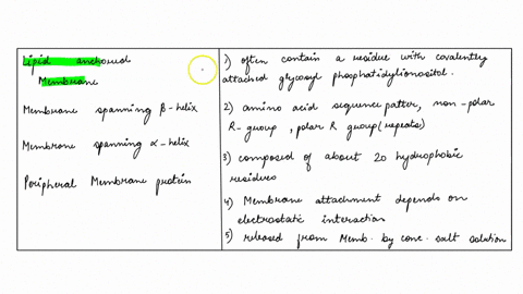 membrane-associated-proteins-can-be-distinguished-by-the-types-of-interactions-they-have-with-the-lipid-bilayer-and-their-structural-motifs-match-each-statement-to-the-category-of-membrane-a-11137