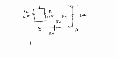 an-electric-circuit-consists-of-four-resistors-ri-12-q-rz-12-q-r3-3q-and-r4-6-9-are-connected-with-source-of-emf-e1-6-v-e2-12-v-determine-the-electric-current-flows-in-the-circuit-in-a-as-sh-25248