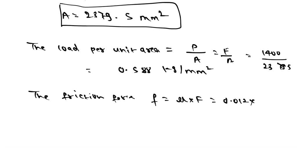SOLVED A journal bearing 55mm in diameter and 25mm long supports a